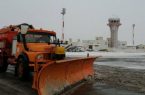 برگزاری مانور عمليات زمستانی در فرودگاه شهدای رامسر