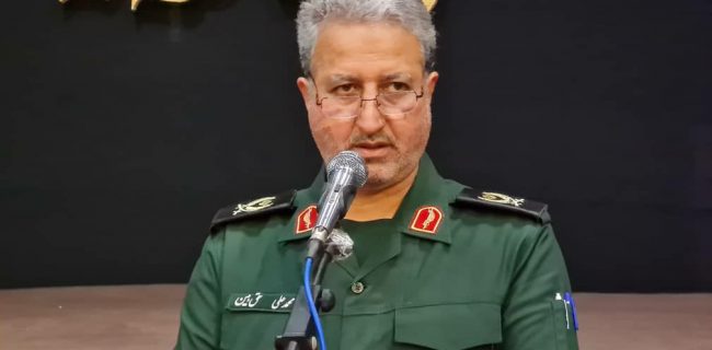 مراسم یادبود هشت شهید گمنام رامسر با سخنرانی سردار حق بین