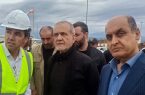 بازدید رییس جمهور از بندر تجاری آستارا