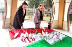 گلزار شهدای کلاچای به مناسبت دهه فجر گلباران شد
