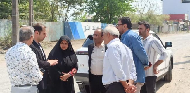 پیل علی‌باغ از آب‌گرفتگی تا آسفالت؛ وعده سرپرست فرمانداری روی ریل اجرا