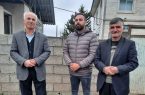 آسفالت معابر روستای لله رود افتتاح شد