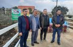 بهره برداری از پل ارغوان هلوکله بخش چابکسر